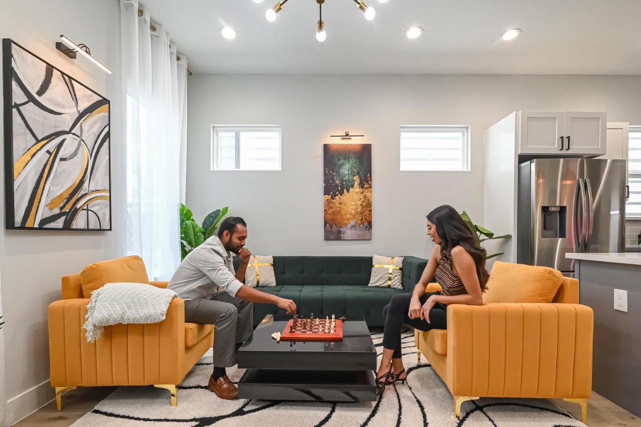 ヒューストン Elegant 3Br Haven- Games, Luxury & Lush Gardenヴィラ エクステリア 写真
